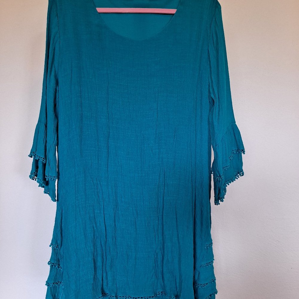 Turquoise tunic